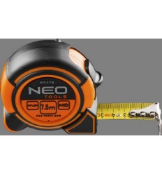 metr svinovací 7,5m/25mm ocel nylon magnet NEO tools