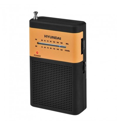 Radiopřijímač Hyundai PPR 310 BO černý/oranžový