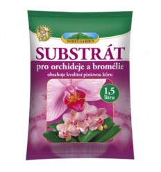 Substrát NG s piniovou kůrou pro orchideje a bromélie 1,5 l