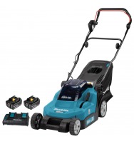 Makita DLM382CM2 2x baterie 18V/4,0Ah + dvojitá rychlonabíječka DC18RD