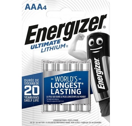 Energizer Ultimate Lithium AAA 4 ks