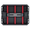 Přepravka na nářadí s přepážkami CARGO PLUS černá/červená 395x295x190 Kistenberg KCA40S