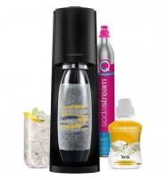Výrobník sodové vody SodaStream Terra Black Tonik Megapack