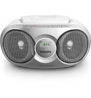 Radiopřijímač s CD Philips AZ215S stříbrný