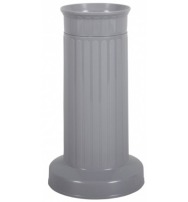 Váza hřbitovní SLOUP těžká plastová d12x22cm