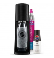 Výrobník sodové vody SodaStream TERRA Black Pepsi Zero Mpack