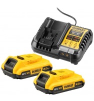 Sada akumulátorů a nabíječky DeWALT DCB1104D2