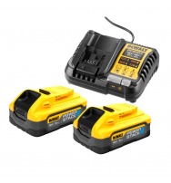 Sada DeWalt DeWALT DCB1104H2 2x 5 Ah POWERSTACK aku a nabíjecí stanice