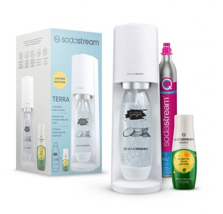 Výrobník sodové vody SodaStream TERRA White Ginger bílý