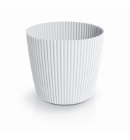 Květináč MILLY ROUND 19,6 cm bílá