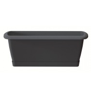 Truhlík s miskou RESPANA SET 39,2 cm antracit Prosperplast ISE400P