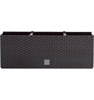 Truhlík samozavlažovací RATO CASE 60x25x24cm, 30l, ratan bílá